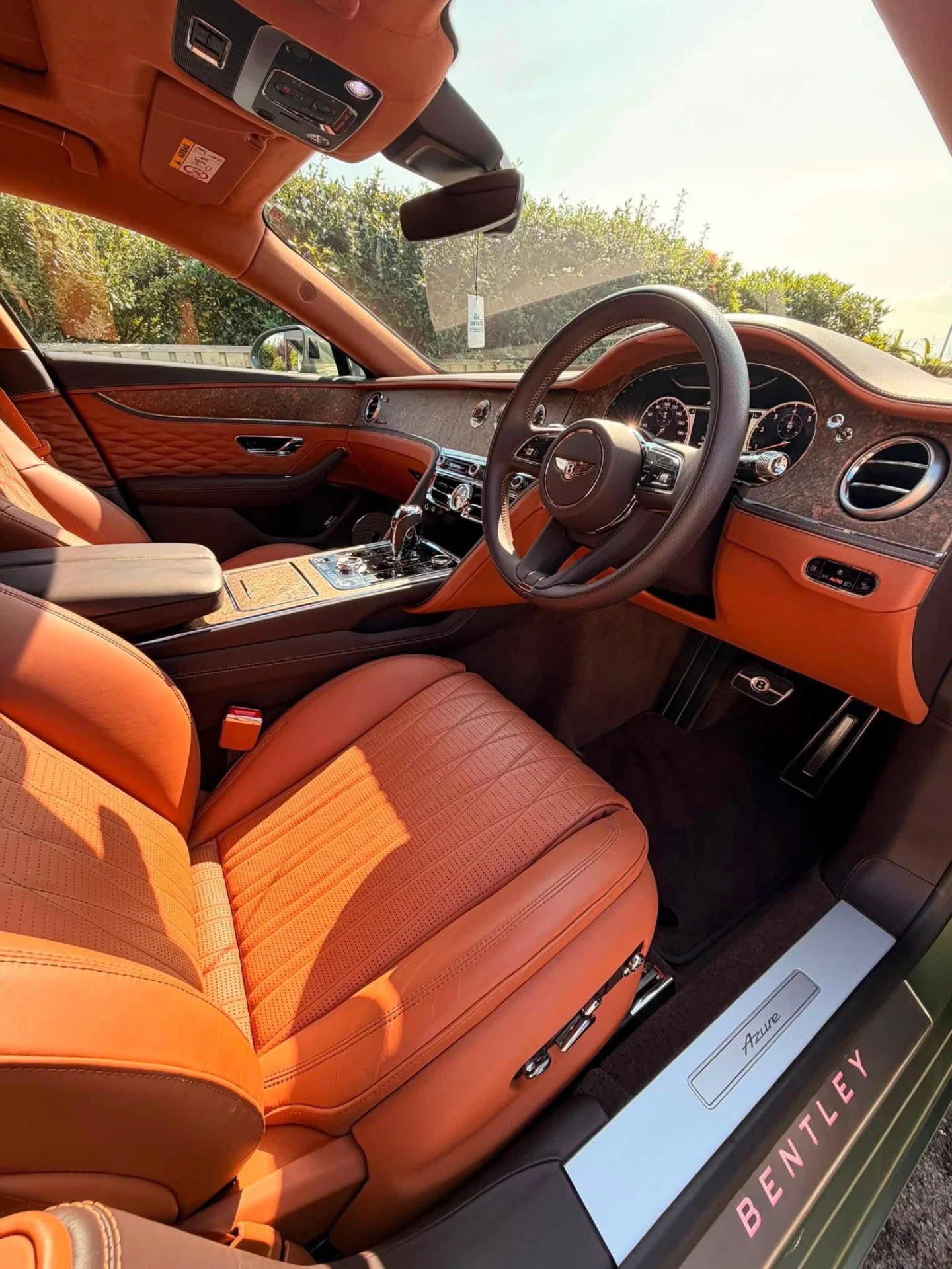 Bentley interior valeted by Gaw’s Auto in Ayrshire